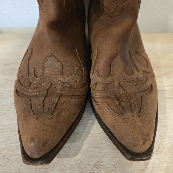 Seychelles Boots Brown Leather Size 10 - Picture 3 of 6